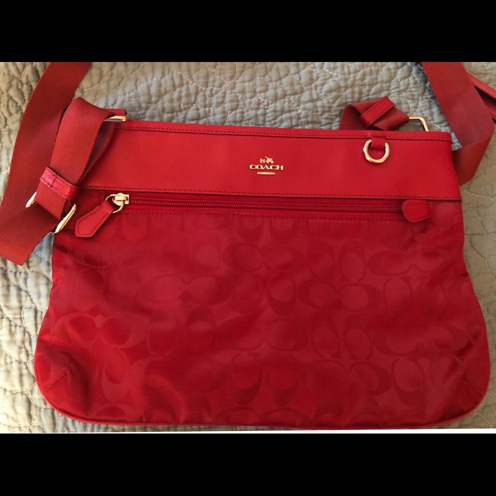 Red Coach purse